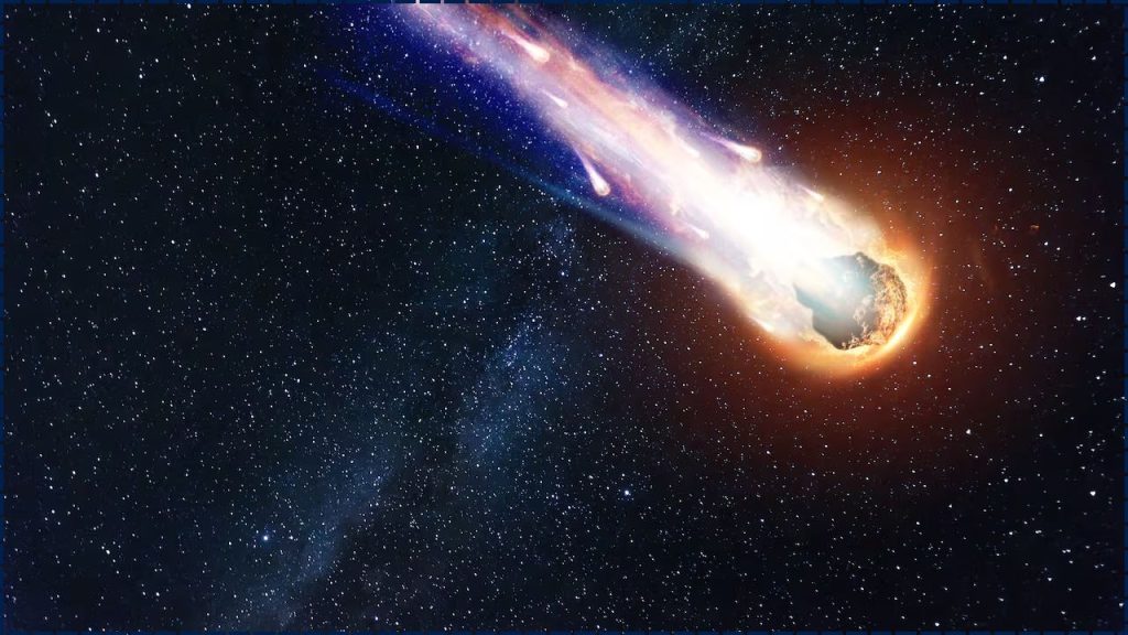 Un Cometa Misterioso Se Desintegra