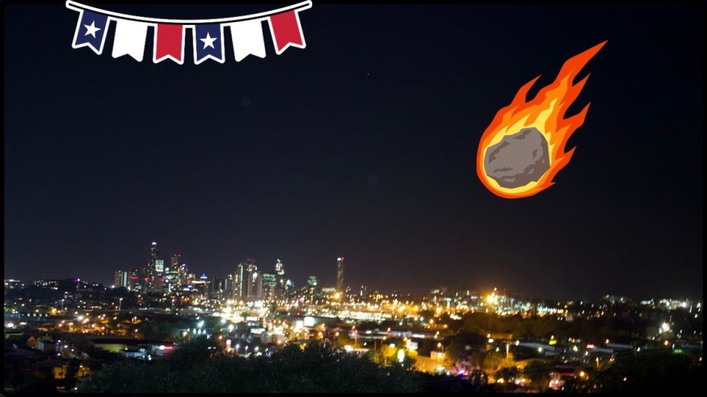 Meteorito Gigante Impacta Casa En Texas Mientras Caen Bolas De Fuego En EE UU