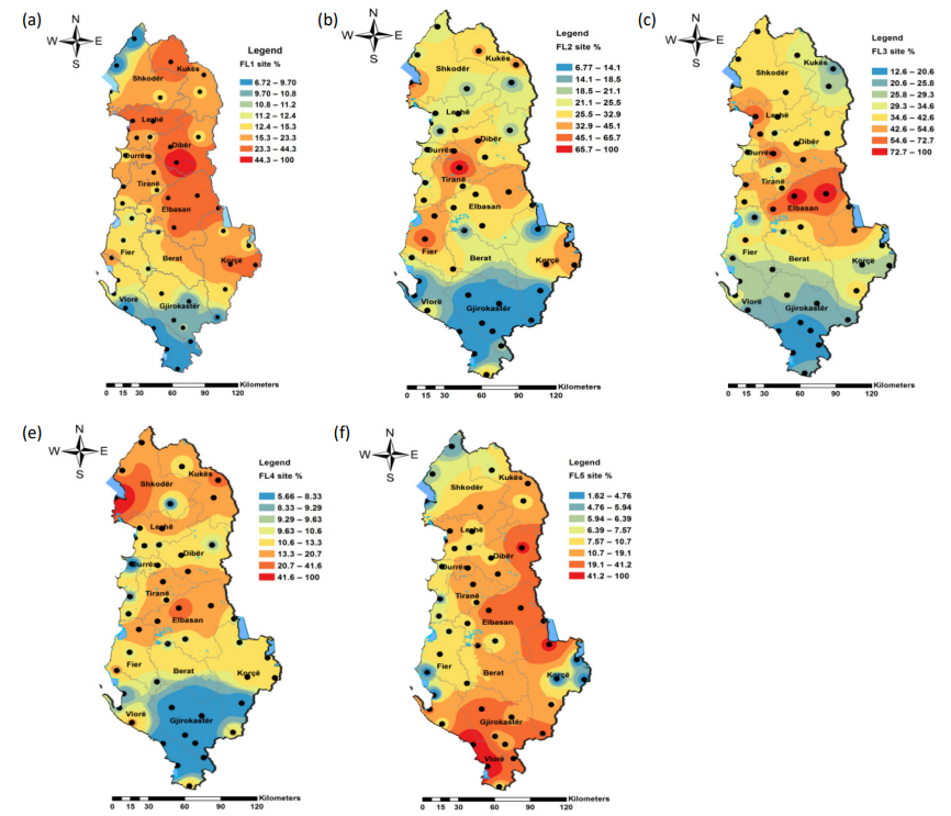 Visualizaciones científicas del musgo como biomonitor