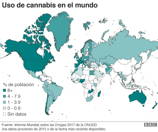 Aumento del consumo de cannabis