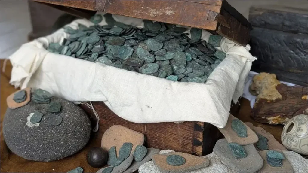 Monedas De Oro Y Plata Del Naufragio De La Flota Española De 1715